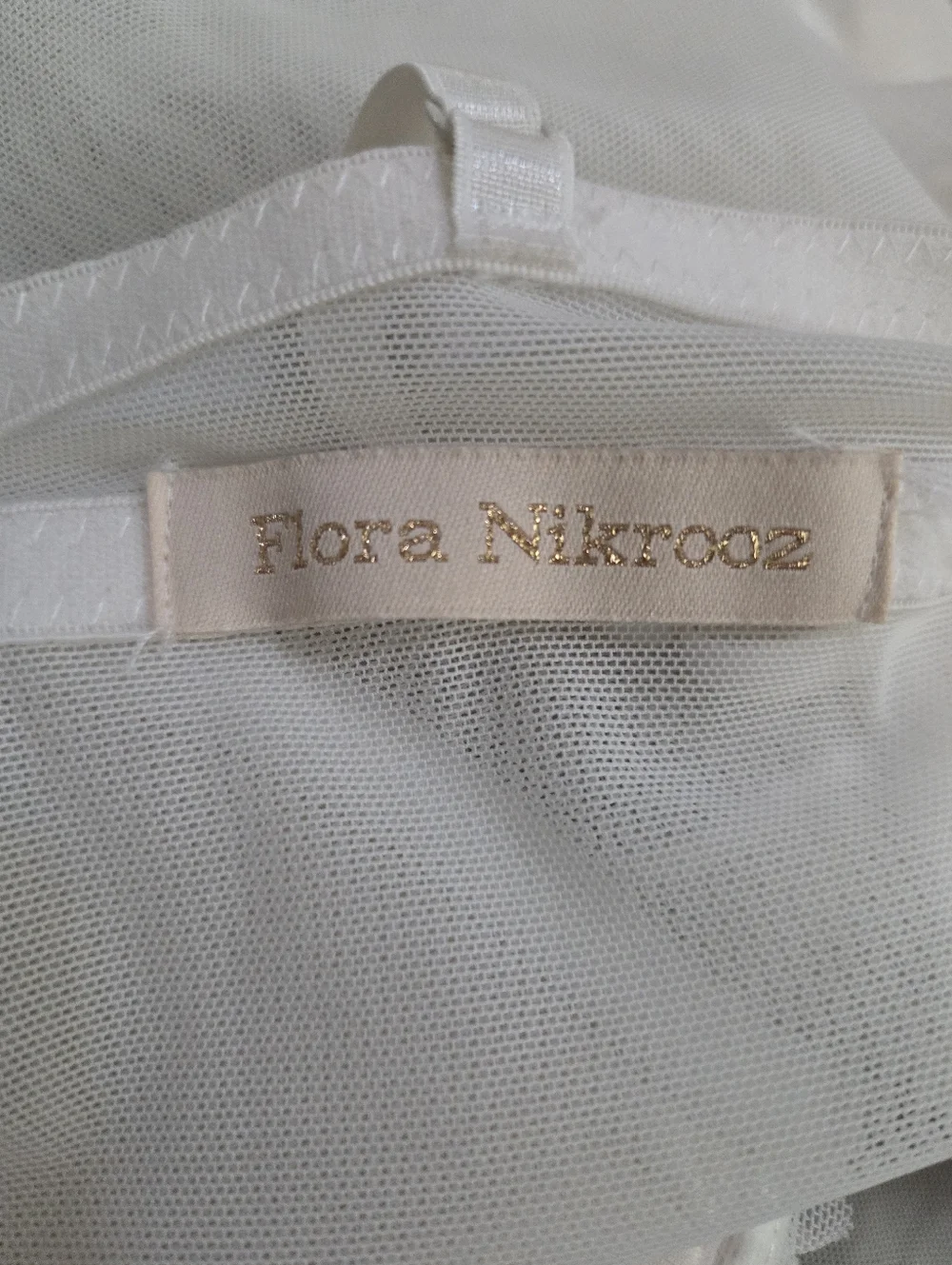 Flora Nikrooz Ivory Babydoll Chemise Size Xlarge Satin And Mesh